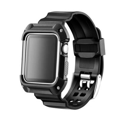 Silicone Watch Bracelet Strap WristbandProtective Cover for iWatch 1 2 3
Silicone Watch Bracelet Strap WristbandProtective Cover for iWatch 1 2 3