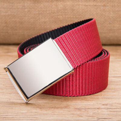 Unisex canvas belt Quality double side color Nylon Men belt Outdoor casual sport Men&Women cowboy pants belt
Unisex canvas belt Quality double side color Nylon Men belt Outdoor casual sport Men&Women cowboy pants belt