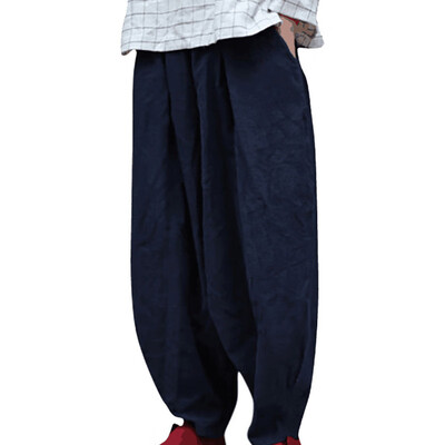 Womens Spring Vintage Pants Casual Loose Harem Trousers Wide Leg Elastic Waist
Womens Spring Vintage Pants Casual Loose Harem Trousers Wide Leg Elastic Waist