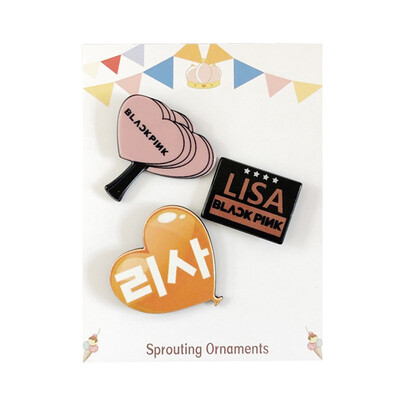 Brooch Set Cute Acrylic Badge Brooch Pins for Backpack Hat Clothing