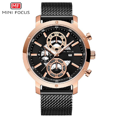 MINI FOCUS MF0190G Man Quartz Watch Waterproof Outdoor Noctilucent Multi Dials Stainless Steel Band Male Wristwatch
MINI FOCUS MF0190G Man Quartz Watch Waterproof Outdoor Noctilucent Multi Dials Stainless Steel Band Male Wristwatch