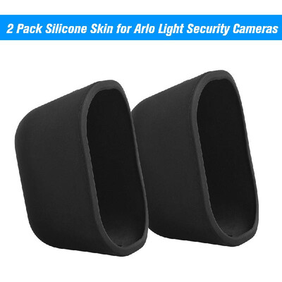2 Pack Silicone Skin for Arlo Light Security Cameras Weatherproof UV-resistant Case Black
2 Pack Silicone Skin for Arlo Light Security Cameras Weatherproof UV-resistant Case Black