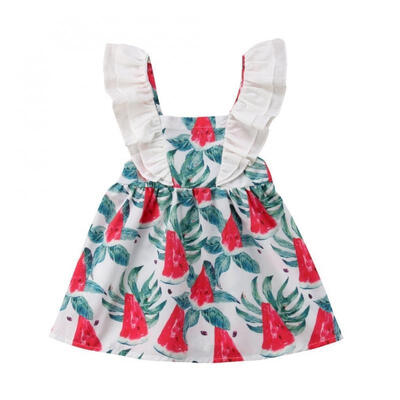 Cute Toddler Baby Kids Girl Princess Ruffles Dress Watermelon Outfits Clothes Sunsuit
Cute Toddler Baby Kids Girl Princess Ruffles Dress Watermelon Outfits Clothes Sunsuit