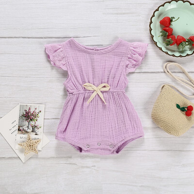 Baby Clothes Summer Casual Jumpsuit Baby Girl Purple Cotton Sleeveless Lace Rompers Kids Toddler Bodysuit
Baby Clothes Summer Casual Jumpsuit Baby Girl Purple Cotton Sleeveless Lace Rompers Kids Toddler Bodysuit