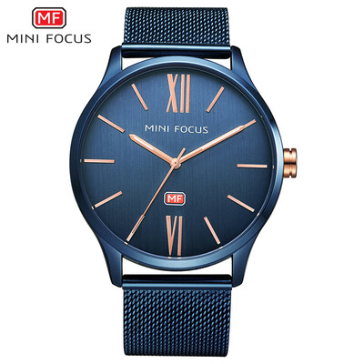 MINI FOCUS mens watch quartz watch business simple trend big three-pin waterproof watch steel mesh belt MF0018G
MINI FOCUS mens watch quartz watch business simple trend big three-pin waterproof watch steel mesh belt MF0018G