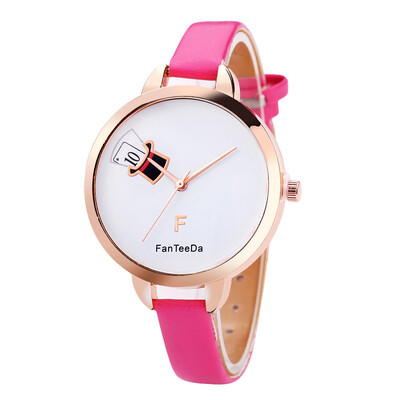 Temperament Womens Watches Simple Pattern Dial Ladies Fashion Quartz Wristwatch Golden border Clock Casual Gift Reloj Mujer
Temperament Womens Watches Simple Pattern Dial Ladies Fashion Quartz Wristwatch Golden border Clock Casual Gift Reloj Mujer
