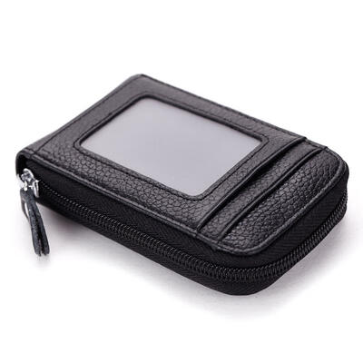 Leather Credit ID Card Holder Men Women Zipper Wallet Multi-card Position Genuine Leather Business Unisex Card Wallet
Leather Credit ID Card Holder Men Women Zipper Wallet Multi-card Position Genuine Leather Business Unisex Card Wallet