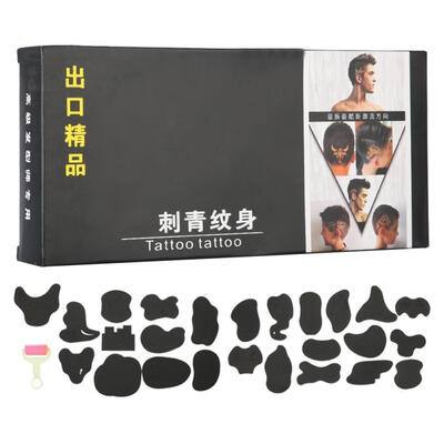 Greensen Hair Tattoo Carved Template Hair Styling Dye Coating Tattoo Patterns Salon Barber Tools
Greensen Hair Tattoo Carved Template Hair Styling Dye Coating Tattoo Patterns Salon Barber Tools