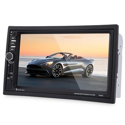 Refurbished 7020G 7 inch Car Audio Stereo MP5 Player 12V Auto Video Remote Control Rearview Camera GPS Navigation Function
Refurbished 7020G 7 inch Car Audio Stereo MP5 Player 12V Auto Video Remote Control Rearview Camera GPS Navigation Function