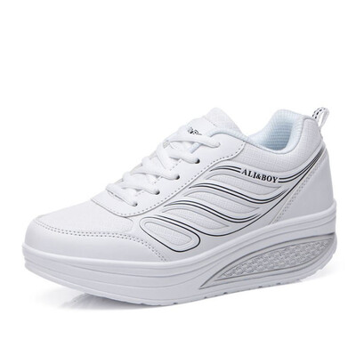 2019 Designer White Platform Sneakers Casual Shoes Women Tenis Feminino Women Wedges Shoes Footwear Basket Femme Trainers Women
2019 Designer White Platform Sneakers Casual Shoes Women Tenis Feminino Women Wedges Shoes Footwear Basket Femme Trainers Women