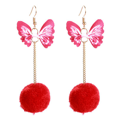 1 Pair Long Butterfly Earrings for Women Fashion Jewelry Hair Ball Earrings Earrings Bohemian Earrings
1 Pair Long Butterfly Earrings for Women Fashion Jewelry Hair Ball Earrings Earrings Bohemian Earrings
