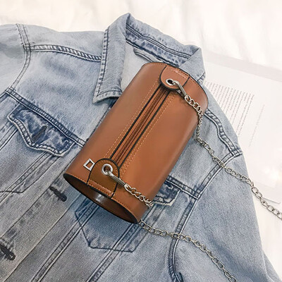 Fashion Leather Zippers Bags For Women 2019 Solid Chains Female Crossbody Bag Vintage Simple Handbags Bolso Mujer Hot Sale
Fashion Leather Zippers Bags For Women 2019 Solid Chains Female Crossbody Bag Vintage Simple Handbags Bolso Mujer Hot Sale