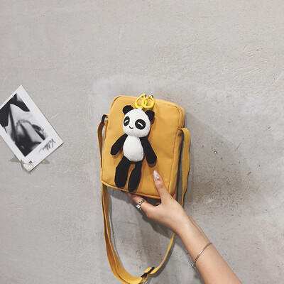 Tailored Women Fun Cute Shoulder Bag Panda Doll Messenger Bag Girl Student Canvas Bag
Tailored Women Fun Cute Shoulder Bag Panda Doll Messenger Bag Girl Student Canvas Bag