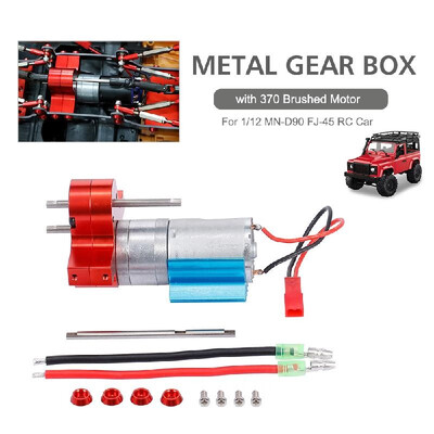 Replacement For 112 MN-D90 FJ-45 Gearbox Metal Gearbox 370 Brushed Motor Speed Change RC Car Parts
Replacement For 112 MN-D90 FJ-45 Gearbox Metal Gearbox 370 Brushed Motor Speed Change RC Car Parts