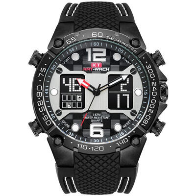 KAT Men Multi Fashionable Electric Watch Sport Waterproof Silica Gel Quartz Wristband
KAT Men Multi Fashionable Electric Watch Sport Waterproof Silica Gel Quartz Wristband
