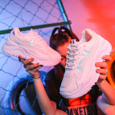 LZJ 2019 New Sprinhg Autumn Women Shoes White Shoes Fashion Wild Platform Footwear Breathable Mesh Casual Shoes Sneakers
LZJ 2019 New Sprinhg Autumn Women Shoes White Shoes Fashion Wild Platform Footwear Breathable Mesh Casual Shoes Sneakers