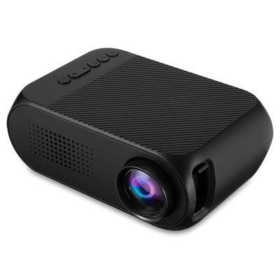 YG320 Mini LCD Projector Home Theater Cinema 400LM Support 1080P HDMI Pocket Protector Built-in Speaker
YG320 Mini LCD Projector Home Theater Cinema 400LM Support 1080P HDMI Pocket Protector Built-in Speaker