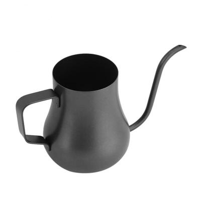 Greensen 280mL Black Stainless Steel Drip Coffee Pot Gooseneck Long Mouth Spout Kettle
Greensen 280mL Black Stainless Steel Drip Coffee Pot Gooseneck Long Mouth Spout Kettle