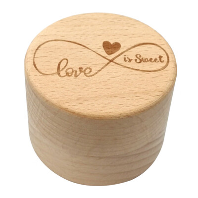 Letter Engraved Rustic Wooden Ring Box Round Ring Bearer Holder Jewelry Case Storage Container For Wedding Engagement Proposal
Letter Engraved Rustic Wooden Ring Box Round Ring Bearer Holder Jewelry Case Storage Container For Wedding Engagement Proposal