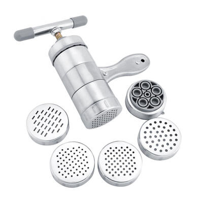 Greensen Household Manual Stainless Steel Pasta Maker Noddles Presser Making Machine with 5 Molds
Greensen Household Manual Stainless Steel Pasta Maker Noddles Presser Making Machine with 5 Molds