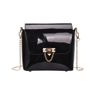 Women Patent Leather Shoulder Bag Fashion Padlock Chains Crossbody Party Purse Designer Messenger Bag
Women Patent Leather Shoulder Bag Fashion Padlock Chains Crossbody Party Purse Designer Messenger Bag
