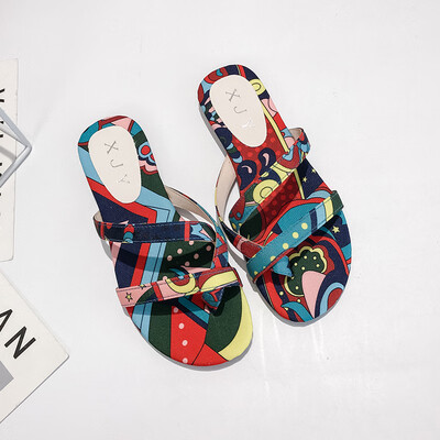 Slippers women wear fashion 2019 summer new Korean flat-bottomed Joker lazy beach slippers net red
Slippers women wear fashion 2019 summer new Korean flat-bottomed Joker lazy beach slippers net red