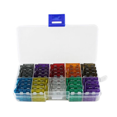 100pcs Assortment Car Standard Blade Fuses 2A 3A 5A 75A 10A 15A 20A 25A 30A 35A for Vehicle Motorcycle Boat Truck
100pcs Assortment Car Standard Blade Fuses 2A 3A 5A 75A 10A 15A 20A 25A 30A 35A for Vehicle Motorcycle Boat Truck