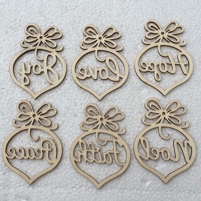 〖Follure〗6Pcs Christmas Decorations Wooden Ornament Xmas Tree Hanging Tags Pendant Decor
〖Follure〗6Pcs Christmas Decorations Wooden Ornament Xmas Tree Hanging Tags Pendant Decor