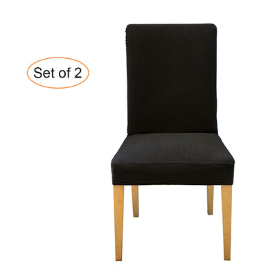 Pack of 4 Spandex Stretch Dining Chair Seat Covers Elastic Removable Washable Ceremony Chair Slipcovers Protectors--Coffee
Pack of 4 Spandex Stretch Dining Chair Seat Covers Elastic Removable Washable Ceremony Chair Slipcovers Protectors--Coffee
