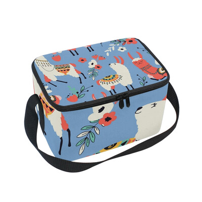 ALAZA Llamas In Blue Desert Lunch Box Insulated Lunch Bag Large Cooler Tote Bagfor Kids Men Women
ALAZA Llamas In Blue Desert Lunch Box Insulated Lunch Bag Large Cooler Tote Bagfor Kids Men Women