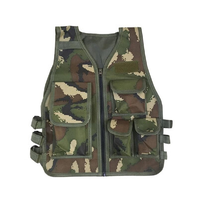 Kids Outdoor Vest Waistcoat Adjustable Children Camouflage Multi-pockets Jacket for Camping Hunting Games Hiking Equipment
Kids Outdoor Vest Waistcoat Adjustable Children Camouflage Multi-pockets Jacket for Camping Hunting Games Hiking Equipment