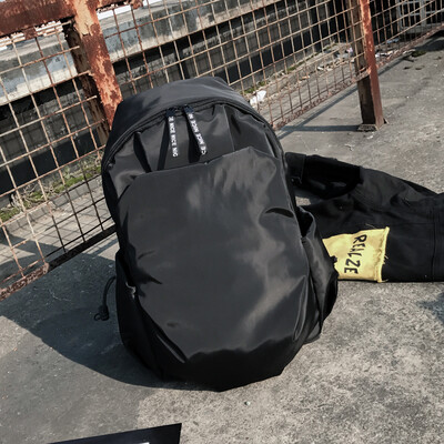 Large capacity outdoor mens backpack Korean version street shoulder bag simple travel backpack computer shoulder bag
Large capacity outdoor mens backpack Korean version street shoulder bag simple travel backpack computer shoulder bag