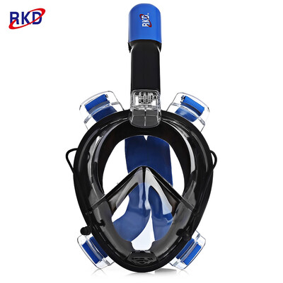 RKD Scuba Diving Training Anti Fog Detachable Dry Snorkeling Full Face Mask Set for GoPro Camera
RKD Scuba Diving Training Anti Fog Detachable Dry Snorkeling Full Face Mask Set for GoPro Camera