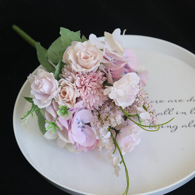 Gobestart Artificial Rose Flower Peony Flower Leaves Bridal Bouquet Wedding Home Decor
Gobestart Artificial Rose Flower Peony Flower Leaves Bridal Bouquet Wedding Home Decor