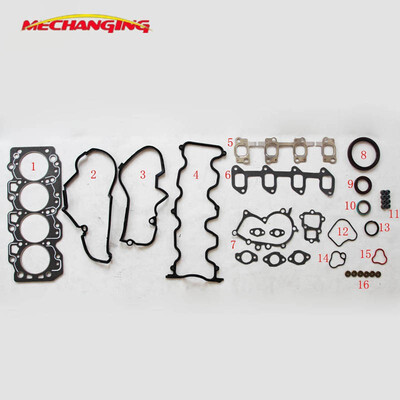 For DAIHATSU DELTA 2CT 2C Full Set Auto Parts Engine Parts Engine Rebuilding Kits Engine Gasket 04111-64051 04111-64180 50126800