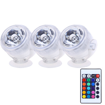 3pcs Aquarium LED Spotlight RGB Fish Tank Diving Light Waterproof Decorative Submersible Lamp
3pcs Aquarium LED Spotlight RGB Fish Tank Diving Light Waterproof Decorative Submersible Lamp