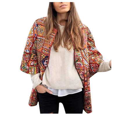 Toponeto Women Casual Open Front Printed Cardigan Suit 34 Streetwear Sleeve Blouse Coat
Toponeto Women Casual Open Front Printed Cardigan Suit 34 Streetwear Sleeve Blouse Coat