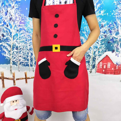 Siaonvr Christmas Cartoon Santa Claus Apron Bar Waiter Kitchen Cooking Apron Home Decor
Siaonvr Christmas Cartoon Santa Claus Apron Bar Waiter Kitchen Cooking Apron Home Decor