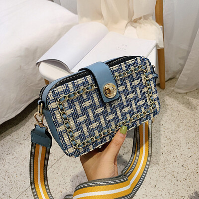 Small bag female new wild hit color single back Messenger bag fashion casual Nizi lock small square bag
Small bag female new wild hit color single back Messenger bag fashion casual Nizi lock small square bag