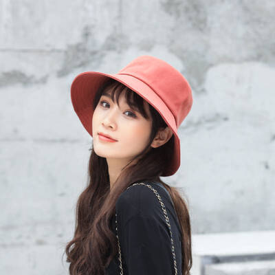 Hat autumn art Joker soft younger sister fisherman Hat female autumn Korean folding solid color sunscreen Hat basin cap
Hat autumn art Joker soft younger sister fisherman Hat female autumn Korean folding solid color sunscreen Hat basin cap