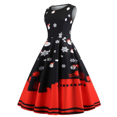Cross-border womens Ebay hot Hepburn style European&American fashion round neck sleeveless Slim thin retro fluffy swing skirt
Cross-border womens Ebay hot Hepburn style European&American fashion round neck sleeveless Slim thin retro fluffy swing skirt
