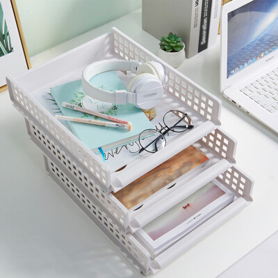 Gobestart Plastic Storage Rack Stackable Clothes Drawer Style Storage Shelf for Sundries A
Gobestart Plastic Storage Rack Stackable Clothes Drawer Style Storage Shelf for Sundries A