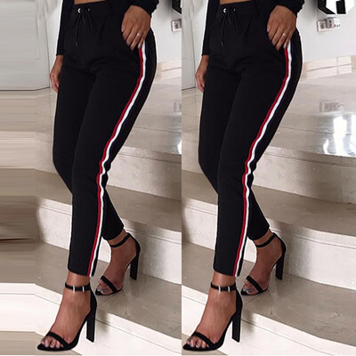 Tailored Womens Casual Striped Pants Elastic High Waist Cropped Length OL Trousers BKL
Tailored Womens Casual Striped Pants Elastic High Waist Cropped Length OL Trousers BKL