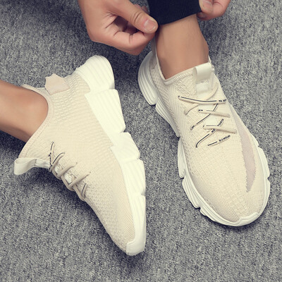 2019 new mens shoes summer breathable tide shoes Korean version of the trend socks shoes mens sports running wild white shoes
2019 new mens shoes summer breathable tide shoes Korean version of the trend socks shoes mens sports running wild white shoes