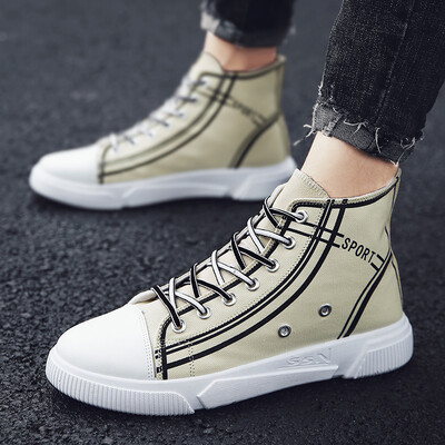New hand-painted comic shoes summer breathable high-top canvas sneakers tremble trendy shoes
New hand-painted comic shoes summer breathable high-top canvas sneakers tremble trendy shoes