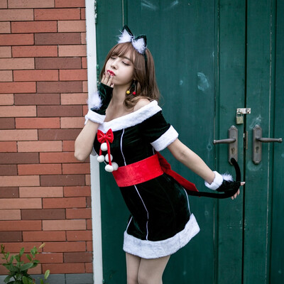 Gobestart Womens Cosplay Cat Girl Pleated Skirt Christmas Series Japanese Uniform Suit
Gobestart Womens Cosplay Cat Girl Pleated Skirt Christmas Series Japanese Uniform Suit