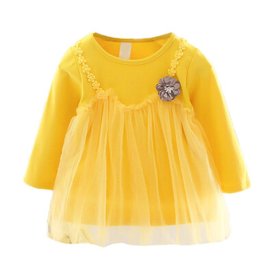 2019 New Autumn Casual Baby Girls Long Sleeve Patchwork Dress Kids Toddler Fake 2 Piece Mesh Design Sundress
2019 New Autumn Casual Baby Girls Long Sleeve Patchwork Dress Kids Toddler Fake 2 Piece Mesh Design Sundress