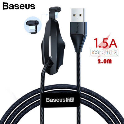 Baseus Colorful Sucker RPG Data Cable for gaming USB to Type-C ip cable for iphone HUAWEI with light
Baseus Colorful Sucker RPG Data Cable for gaming USB to Type-C ip cable for iphone HUAWEI with light