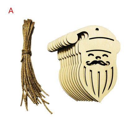 〖Follure〗10PC Christmas Wood Chip Tree Ornaments Xmas Hanging Pendant Decoration Gifts
〖Follure〗10PC Christmas Wood Chip Tree Ornaments Xmas Hanging Pendant Decoration Gifts