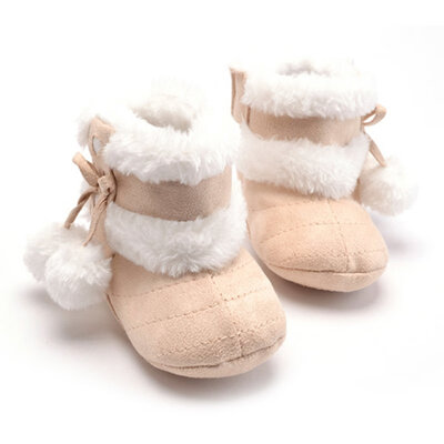 Newborn Baby Winter Shoes Fleece Snow Boots Girls Bowknot Booties Kids Princess Footwear 3 Colors
Newborn Baby Winter Shoes Fleece Snow Boots Girls Bowknot Booties Kids Princess Footwear 3 Colors